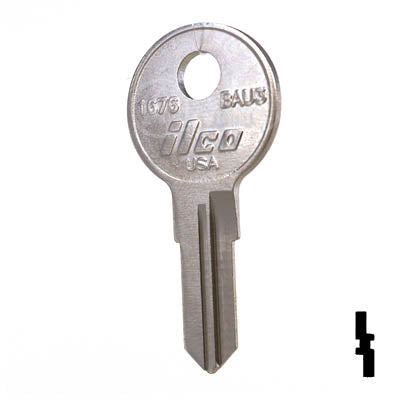 BAU3, 1676 Bauer Key RV-Motorhome Key Ilco