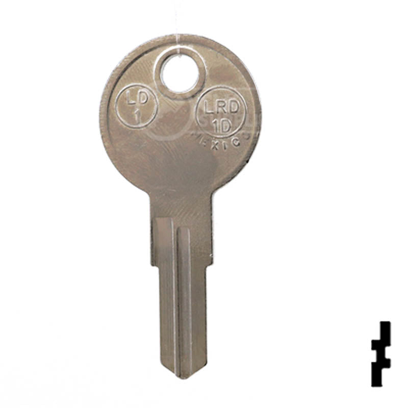 Uncut Key Blank | Larson | LD1, 1639 — CLK Supplies