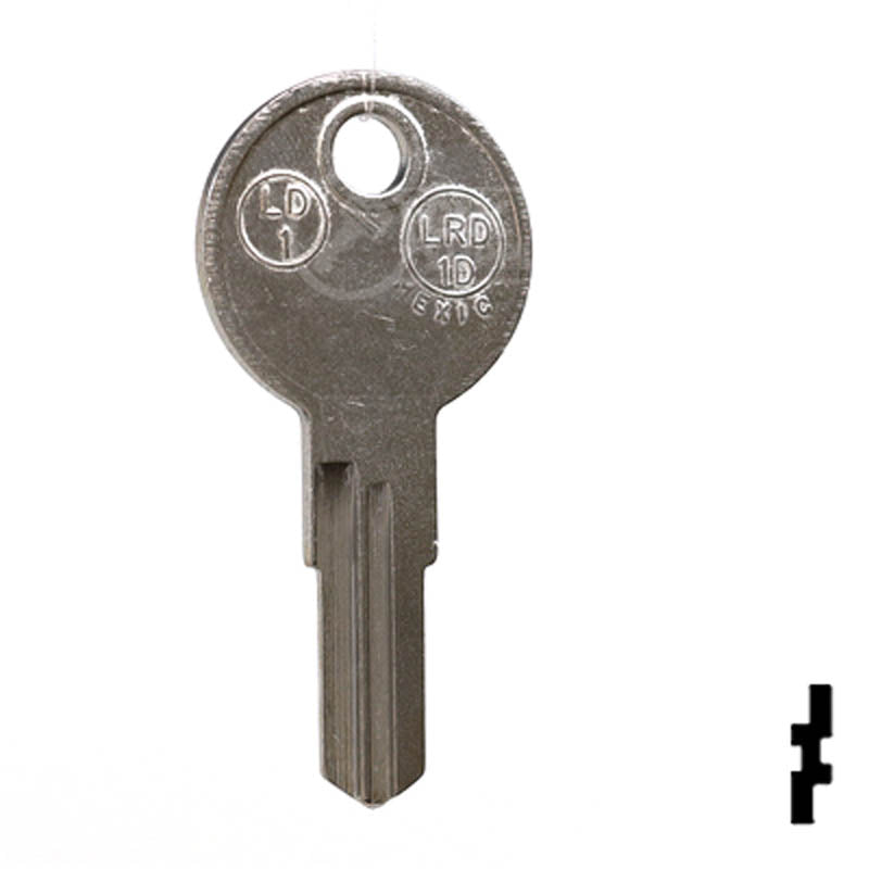 Uncut Key Blank | Larson | LD1, 1639 — CLK Supplies