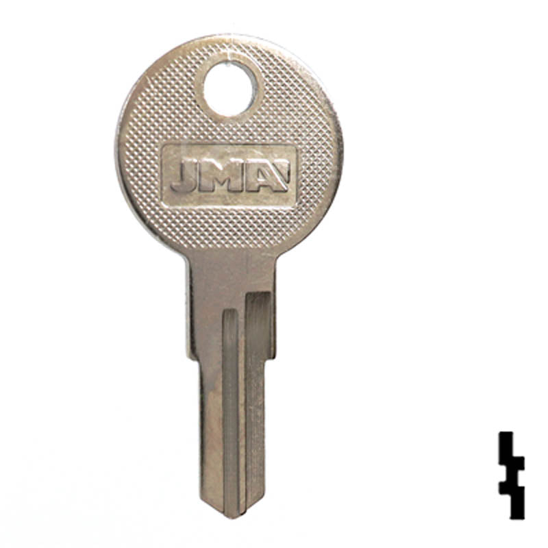 Uncut Key Blank | Arfe, Larson | LD2, 1640 — CLK Supplies