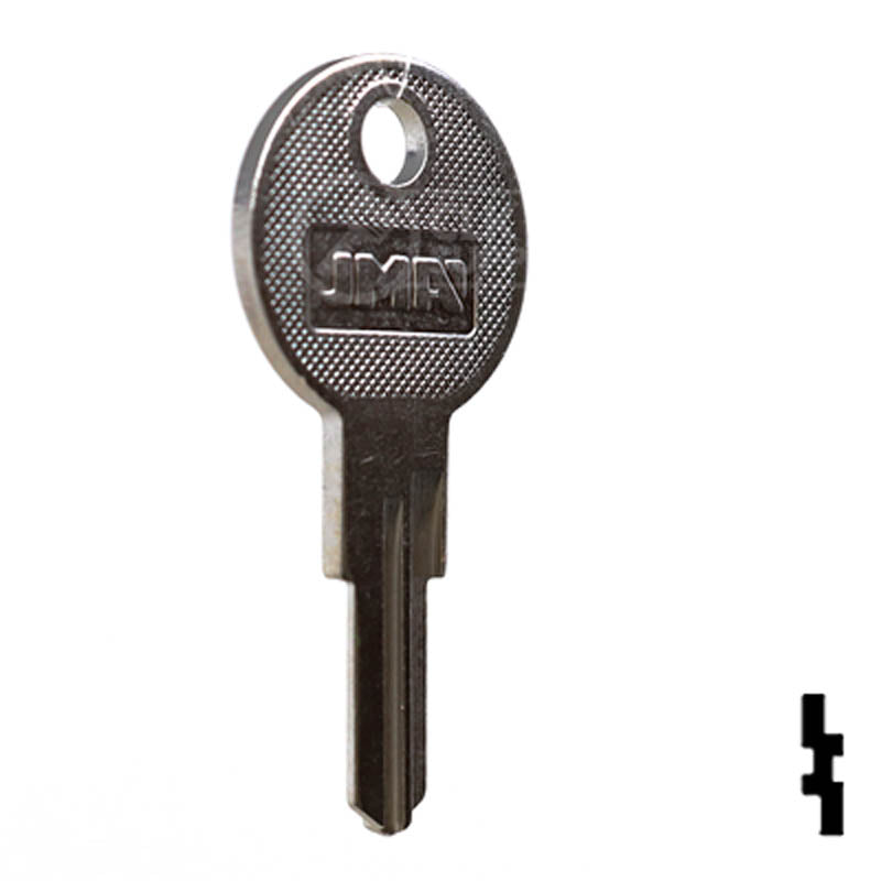 Uncut Key Blank | Arfe, Larson | LD2, 1640 — CLK Supplies