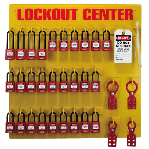 Abus Safety Lockout Board - X-Large Abus Safety Parts Abus Lock Co.
