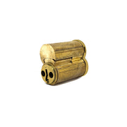 6 Pin IC Core "G" Keyway (Satin Brass) SFIC Core GMS Industries