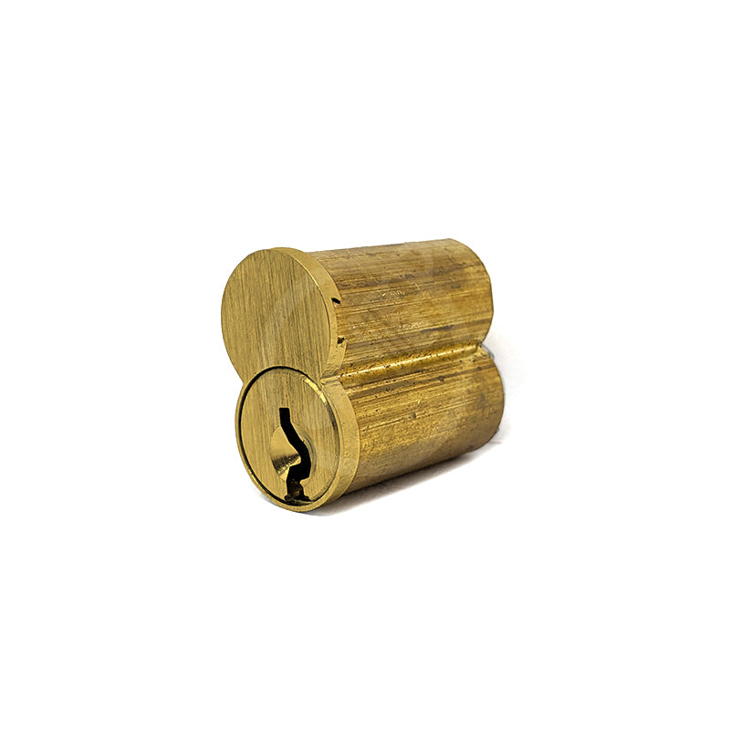 6 Pin IC Core "G" Keyway (Satin Brass) SFIC Core GMS Industries