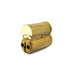 6 Pin IC Core "K" Keyway (Satin Brass) SFIC Core GMS Industries