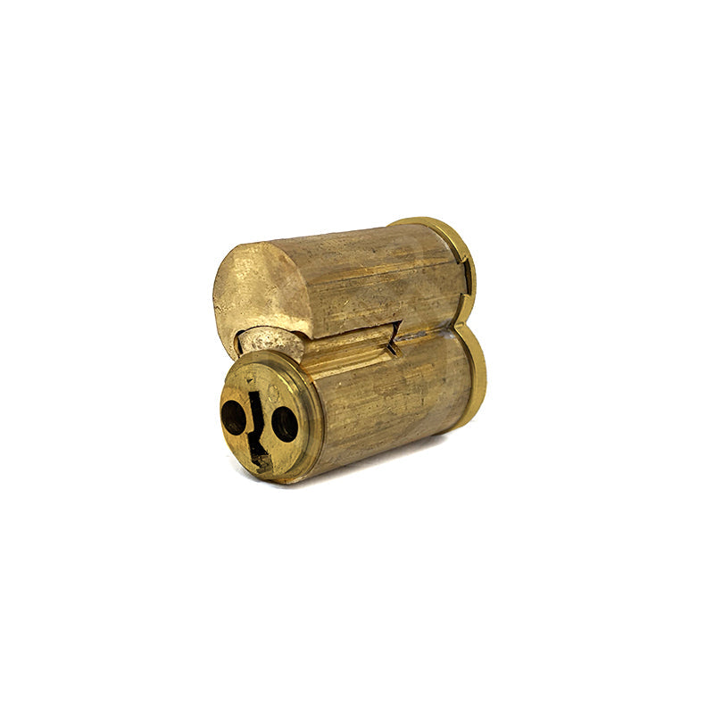 6 Pin IC Core "Q" Keyway (Satin Brass) SFIC Core GMS Industries