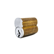 7 Pin IC Core "F" Keyway (Satin Chrome) SFIC Core GMS Industries