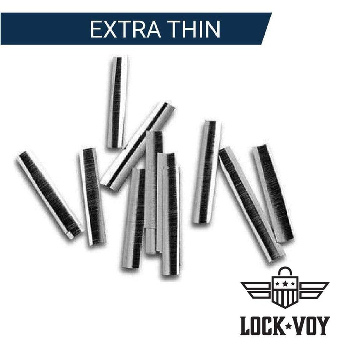 Shim Stock 25pcs - Extra Thin Locksmith Tools LockVoy