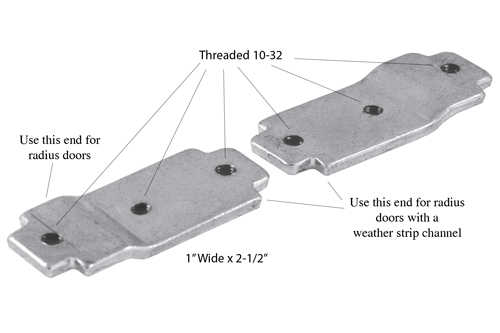 Storefront Door Hardware | Lock Mounting Bracket For Adams Rite Locks ...