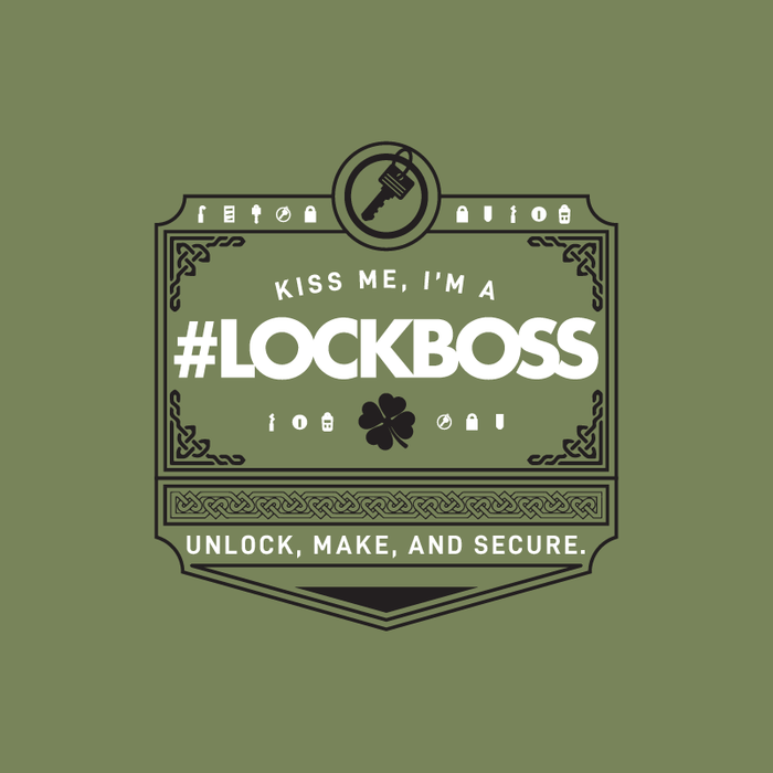 Kiss Me, I'm A #Lockboss T-Shirt T-Shirt CLK