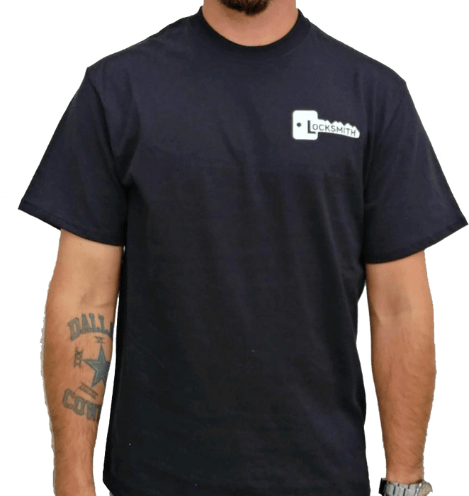 Locksmith T-Shirt - Black Locksmith Apparel CLK