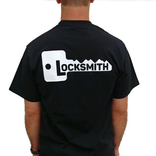 Locksmith T-Shirt - Black Locksmith Apparel CLK