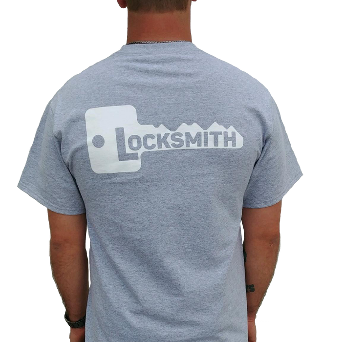 Locksmith T-Shirt - Grey Locksmith Apparel CLK