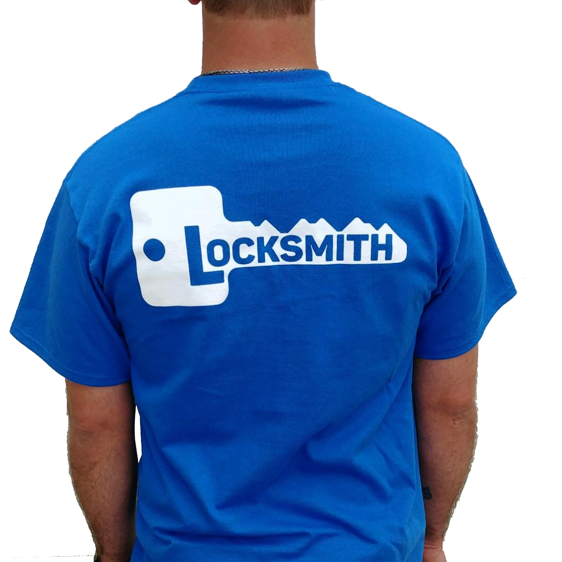 Locksmith T-Shirt - Royal Blue — CLK Supplies