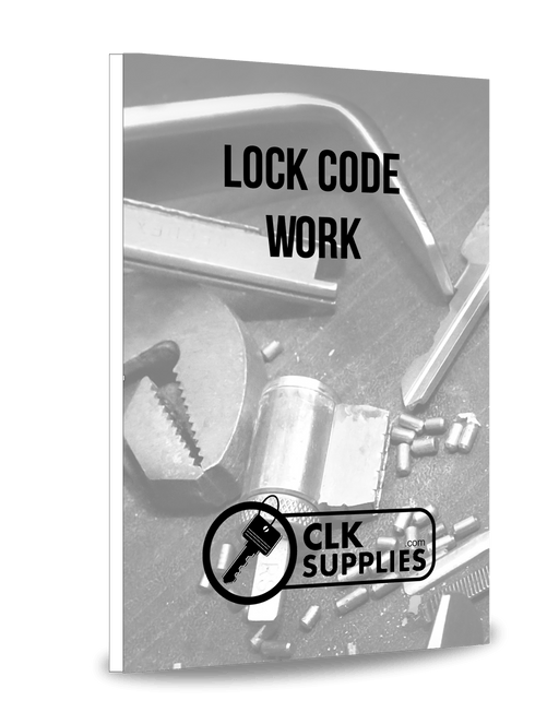 Lock Code Work Manual Training Material Aero Lock