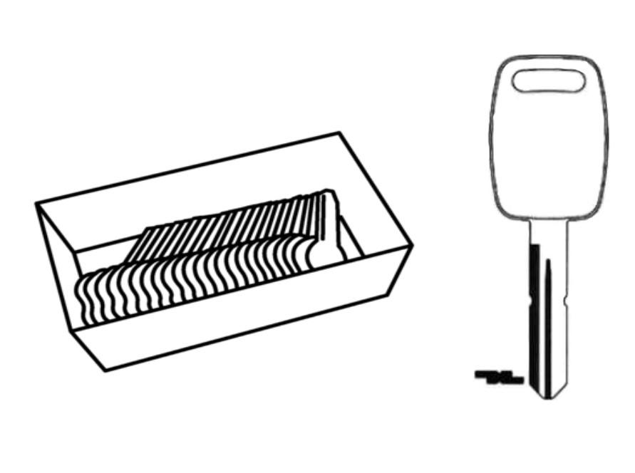 Aero Lock TO114 K1994 TryOut Keys