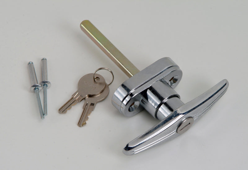 T-Handle w/ Easy Mount Deep Hub Weather Shielded Keyhole CH751 Utility & Truck Cover Locks SRS